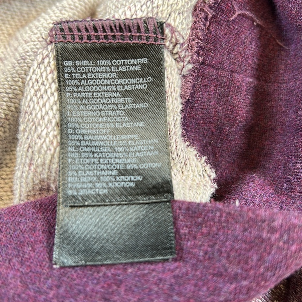 The North Face Women’s Cowl Neck Lightweight Sweatshirt-Small-Purple - Picture 5 of 5